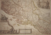 CANTELLI DA VIGNOLLA, GIACOMO: MAP OF DALMATIA